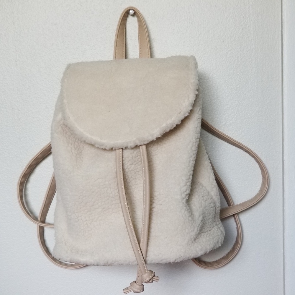 Stylish Sherpa Backpack